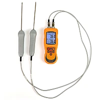 Термометр контактный цифровой двухканальный ТК-5.29