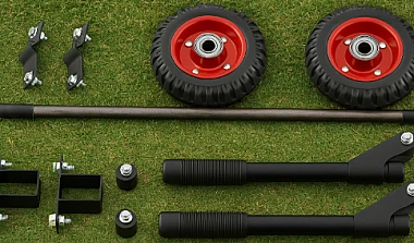 Установка ручек и колес