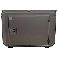 Бензиновый генератор FUBAG BS 6600 A ES в тихом зимнем кожухе 1200 RAL 8019